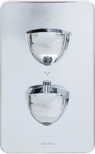 Allen Brau Смеситель для ванны Infinity 5.21316-00 (с внутренней частью, 3 выхода) хром – картинка-3